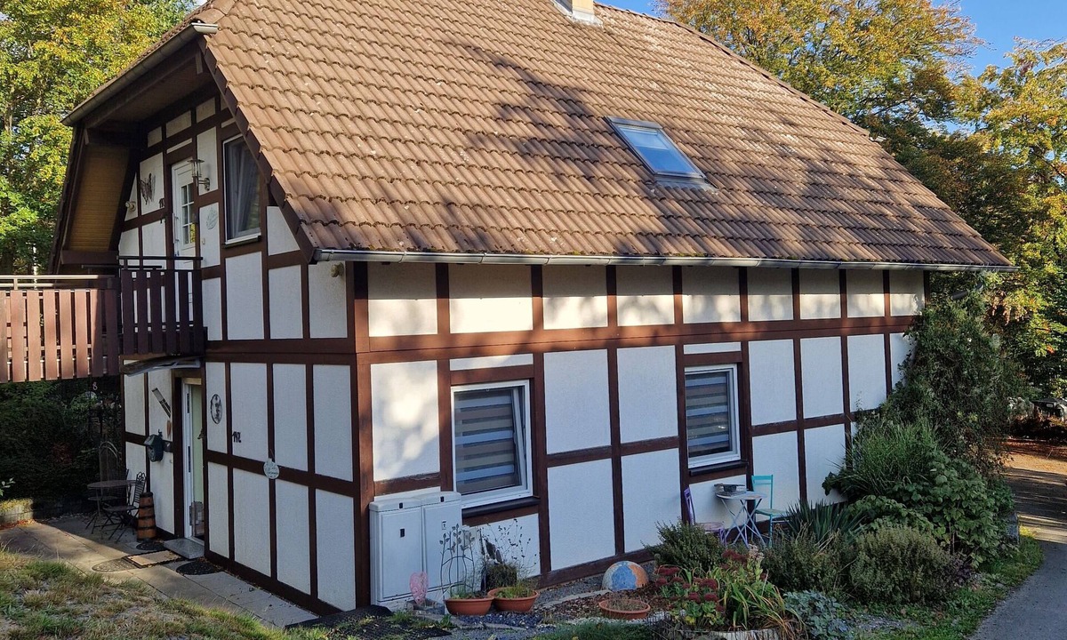 Frankenau Apartment | Beautiful vacation apartment at Kellerwald with balcony and garden - Ferienhaus Buml