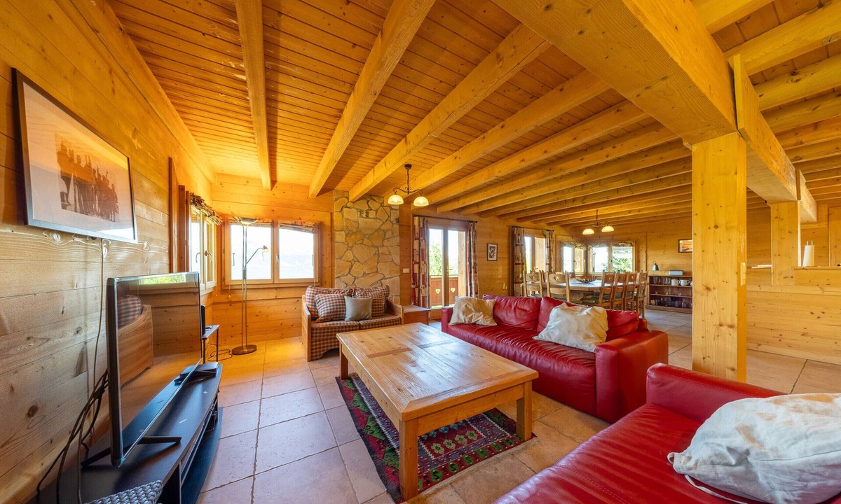 Nendaz Ski Chalet | Chalet Chocolat - Great view