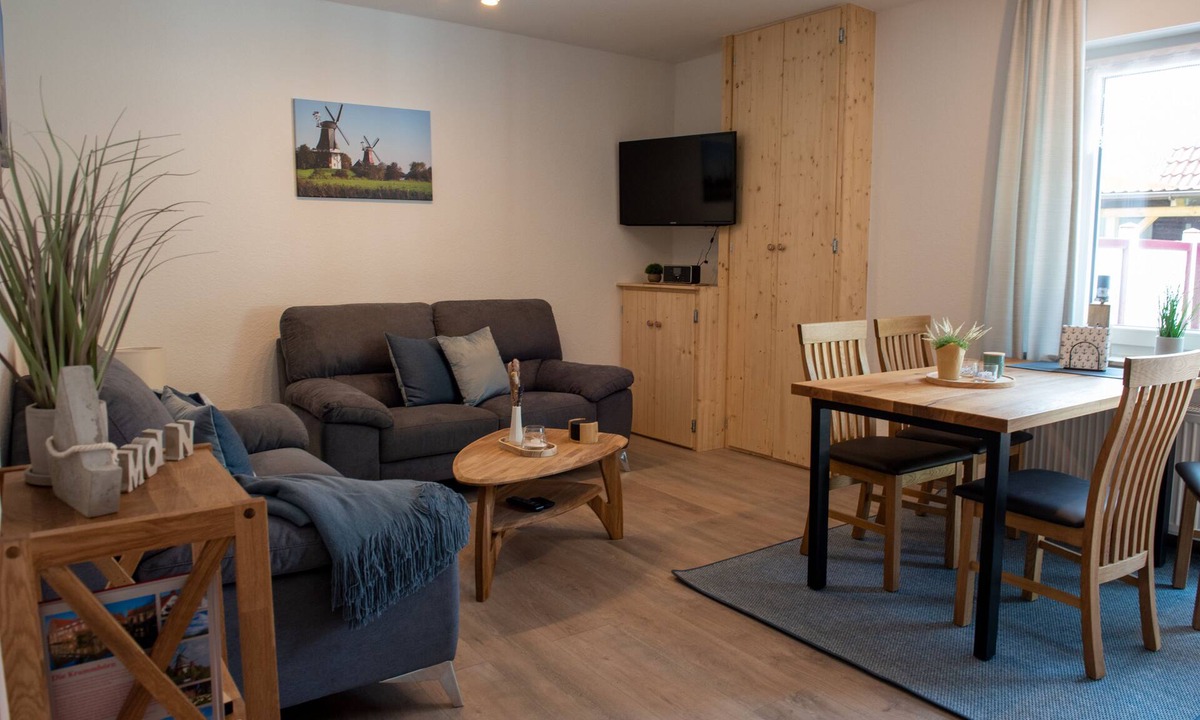 Greetsiel Apartment | Fantastic,modern holiday apartment"Stüürhuus"in the fishing village of Greetsiel