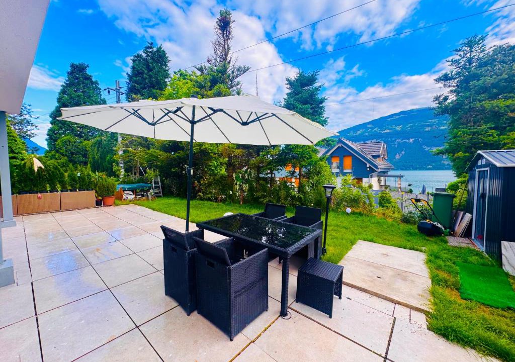 Leissigen Apartment | Interlaken Villa Lakeview Appartment