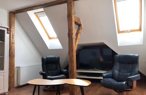 Seepromenade Apartment | Ankerplatz Warnemünde - Direkte Strandnähe mit Leuchtturmblick