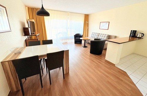 Buschvitz Apartment | Boddenhof Stedar vacation apartment 44 - Family-friendly, with terrace and WLAN