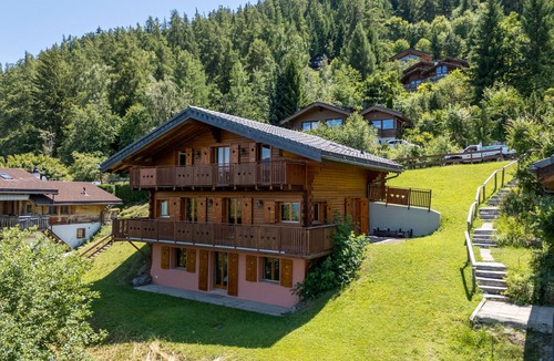 Nendaz Ski Chalet | Chalet Chocolat - Great view