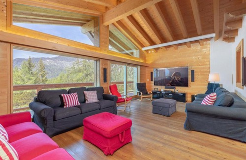 Riddes Ski Chalet | Cristal de Neige Luxury chalet Spa & Jacuzzi