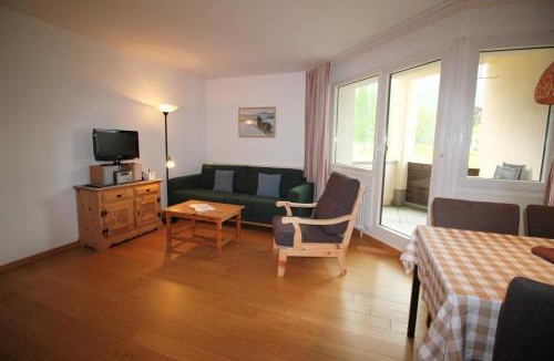 Sils-Maria Apartment | Residenza Lagrev 1 Zimmerwohnung - Nr 003 - Typ 12A - Hochparterre - Süd