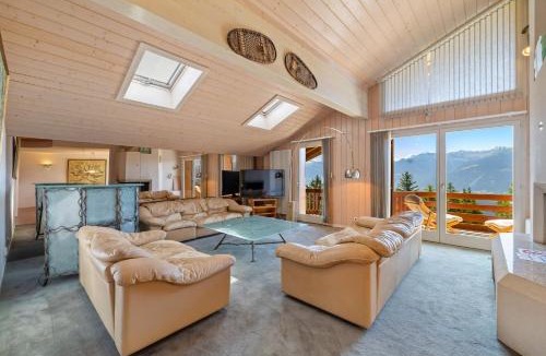 Anzere Apartment | Rosalp 422 proche du centre a Anzere avec vue sur les Alpes