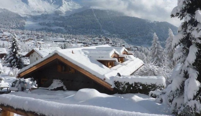 4 bedrooms apartement, cheminey, Wifi, equiped kitchen, sauna, view, balcon in Bagnes