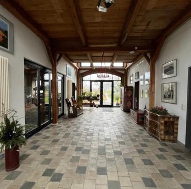 Alte Scheune Rietzschelhof mit Pool in Mueglitztal