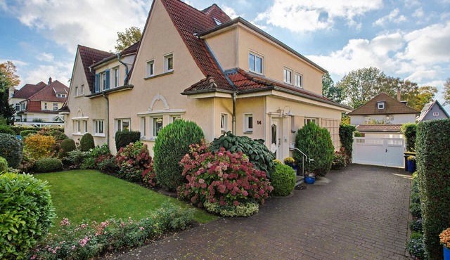 Apartment 'Ferienwohnung Bleichen 14' with Shared Pool, Shared Garden and Wi-Fi in Stralsund