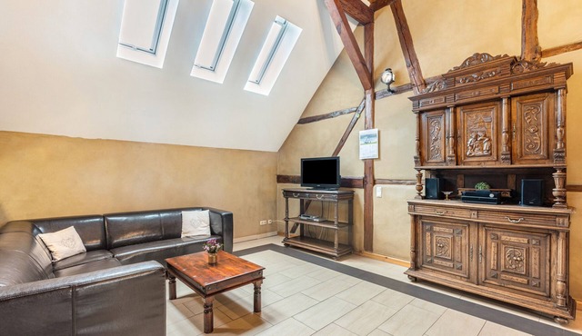 Apartment 'Ferienwohnung Nr 6 Eiche' with Shared Garden and Wi-Fi in Krostitz