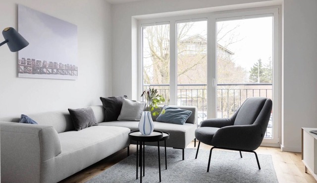 Apartment 'Mole' with Balcony and Wi-Fi in Sankt Peter-Ording