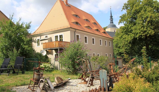 Apartment-Private Bathroom-Garden view-Fewo Pfarrhaus Maxen in Müglitztal