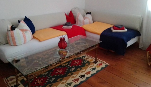 Atelier, 50 qm, 1 Wohn-/schlafraum für Max. 4 Personen in Paretz