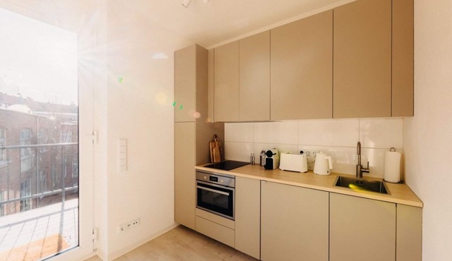 Beautiful Boho Micro Apartment in City Centre in Düsseldorf