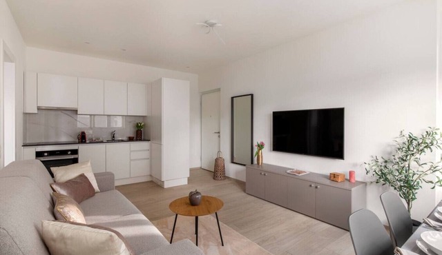 Brand new modern and stylish apartment with free parking space in Lugano