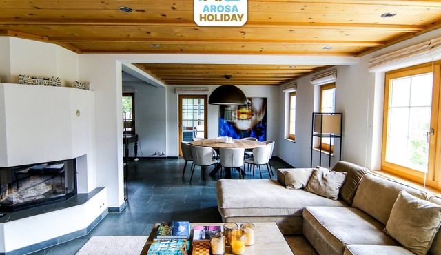 Chalet Badrutt by Arosa Holiday Appartement/Fewo, Dusche und Bad, WC, 8-Bettwohn by Interhome in Arosa