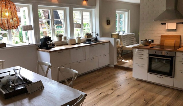 Exclusively and lovingly furnished "garden house" in Soderstorf