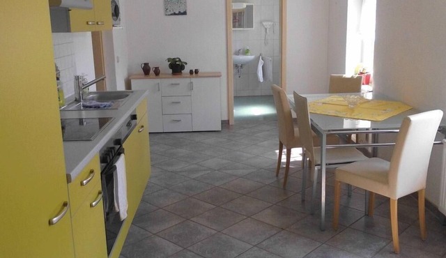 Holiday flat with terrace in Sayda