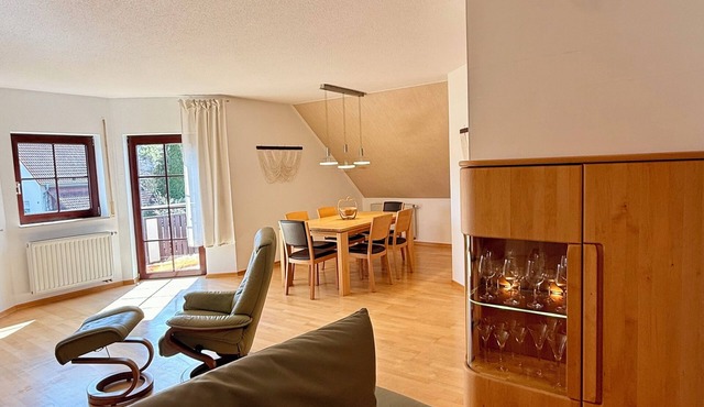 Light-flooded apartment with far-reaching views & tranquillity in Rudolstadt