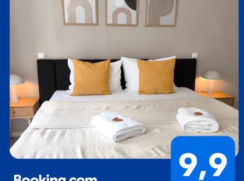 maremar - Apartments am Ferberturm - Luxus Boxspringbett - Küche - Arbeitsplatz - WLAN in Gera