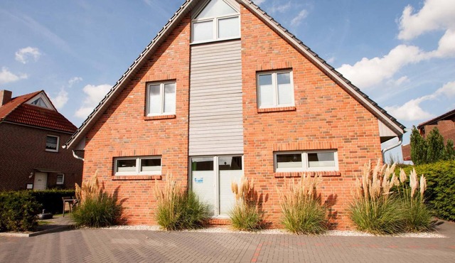 Modern and comfortable: This chic terrace house of about in Carolinensiel