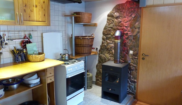 Nature holiday directly at the forest, sauna, comfortably furnished mountain lodge in Lauscha
