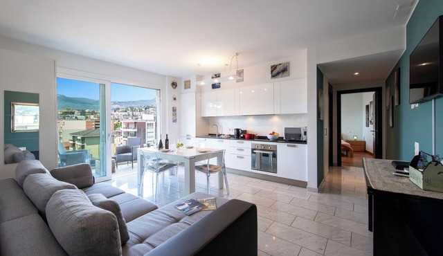 Panoramic Penthouse in Lugano