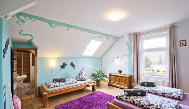 Refreshingly creative & spacious apartment "Hochfilzen" in Oybin