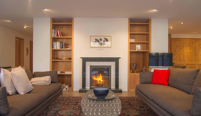 Residenza Alpenrose 31 – Spacious 4.5-room flat with a terrace and mountain view in Sils / Segl Maria