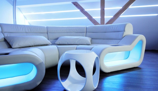 SPACE Loft: Futuristic design on 2 floors near the university/IGA 27/trade fair in Duisburg