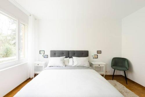 Spacious 52 sqm Cozy Flat - Free Parking - 10 min to Lausanne Old Town in Lausanne