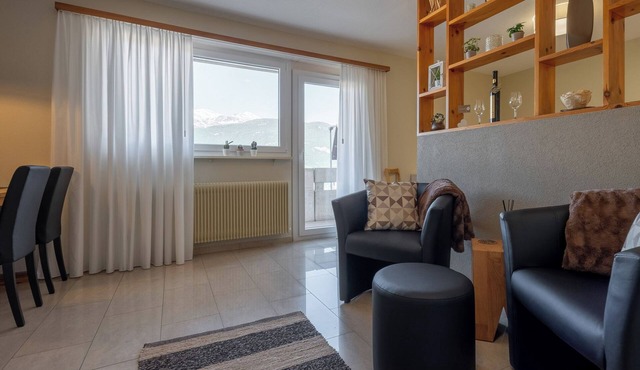 Studio Arve Visperterminen - Panoramic view of the Alps in Visperterminen