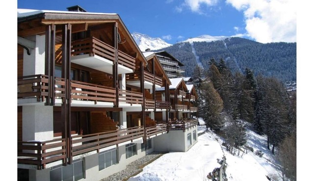 Uninterrupted views of the mountains and across the valley in Bagnes