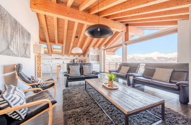 150 m² Apartment ∙ 4 bedrooms ∙ 8 guests in Veysonnaz