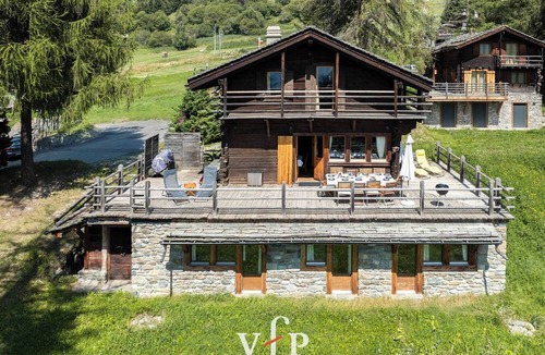 Verbier Ski Chalet | Superb renovated historic chalet on 3 floors with large garden and magnificent view of the CombinsTh