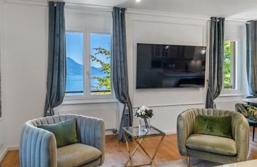 Montreux Apartment | Soft Glam 1-bedroom appt - Lake & Mountain View