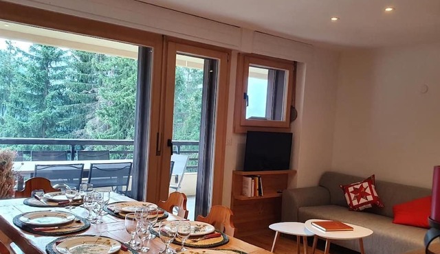 Holiday flat with mountain views in Verbier